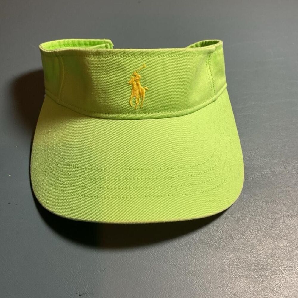 Polo-ralph-lauren Men's Green and Yellow Hat